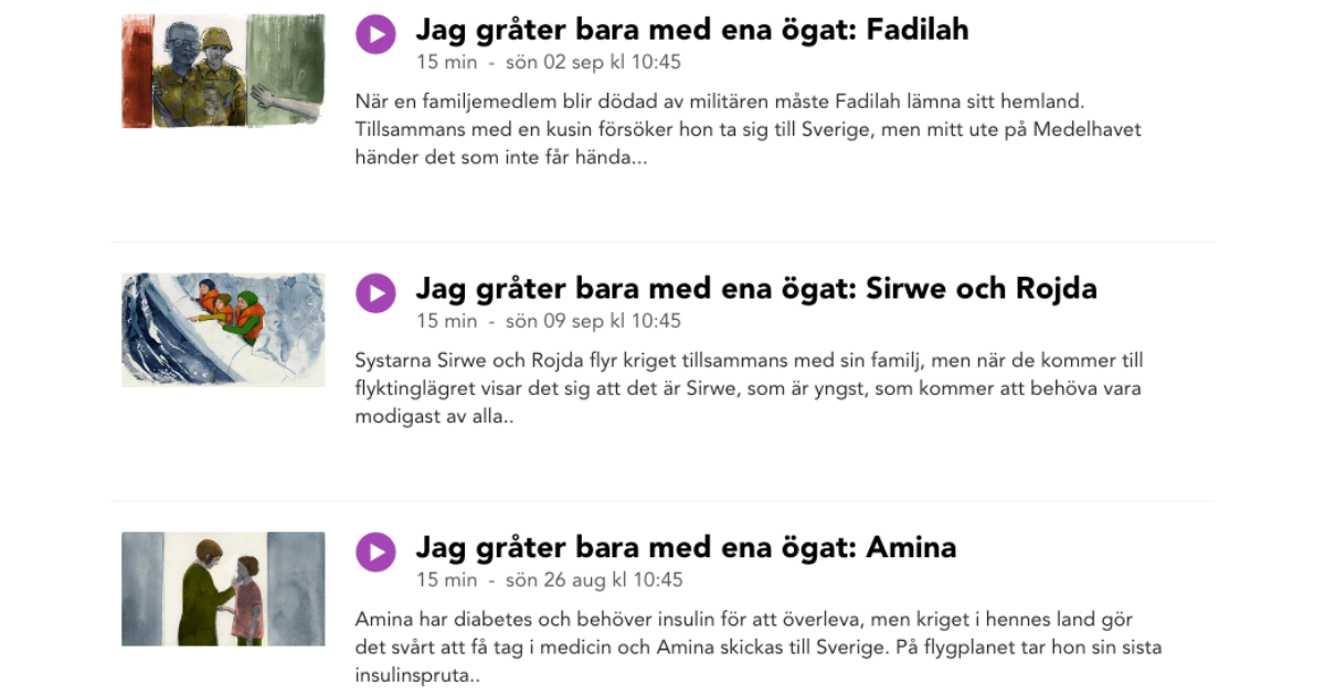 Jag gråter bara med ena ögat - Lektionsbanken.se - Lärare ...